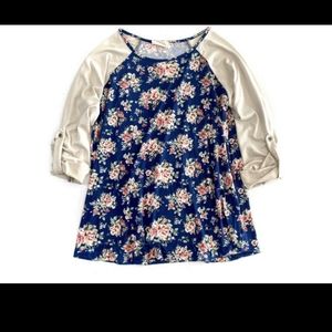 Autumn days raglan tee